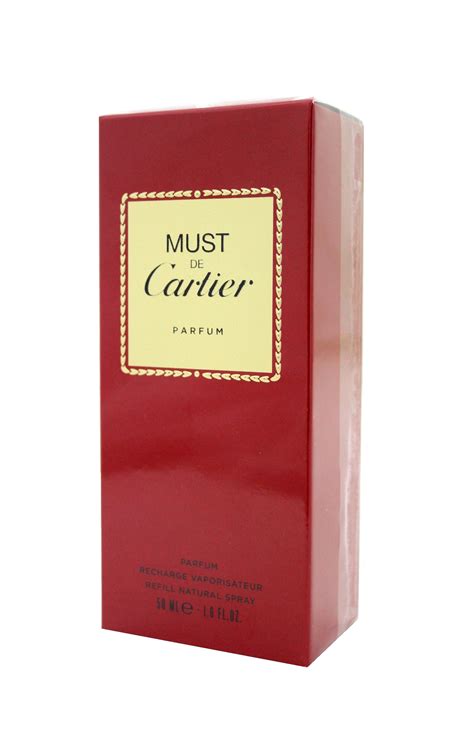 must de cartier 50 ml|must de cartier refill.